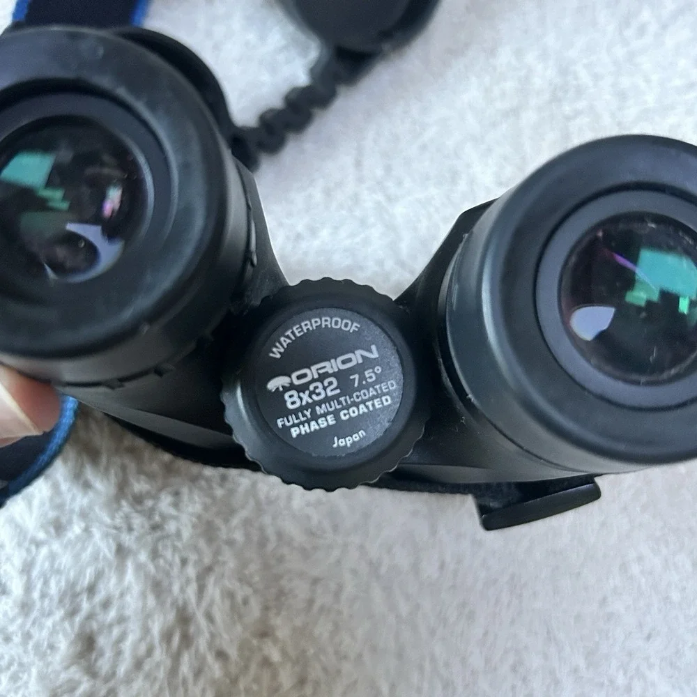 Orion Savannah WP 8x32 Waterproof Binoculars Japan FMC Phase Coated Excellent